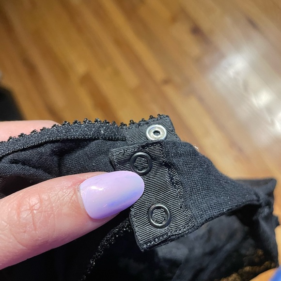 Vintage y2k Lace Sheer Bodysuit Monokini Blouse Coquette Whimsgoth Floral tank - Picture 5 of 5